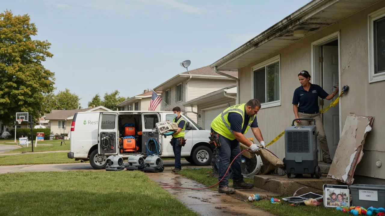 Water Damage Restoration in Cranberry Township, PA near me